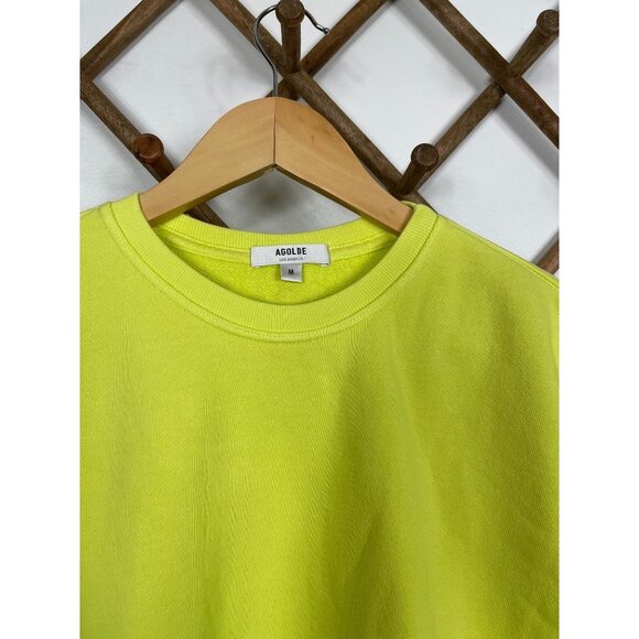 AGOLDE Thora Sweatshirt In Tarte Size M - Picture 4 of 8